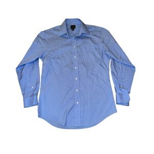 Jos A Bank Men's Blue Dress Shirt